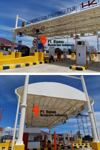 6.Gerbang Tol Padang Tiji Banda Aceh, Luas 275,72 m2